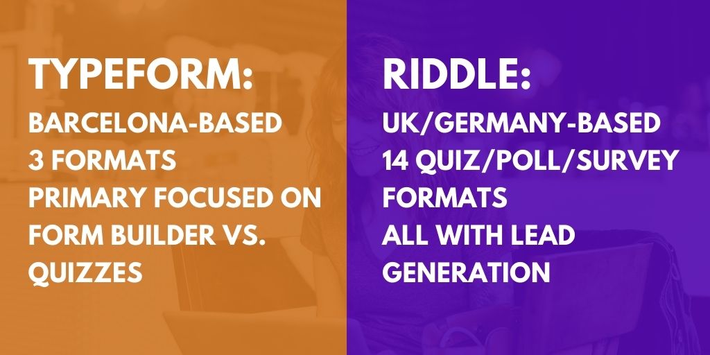 Typeform vs Riddle