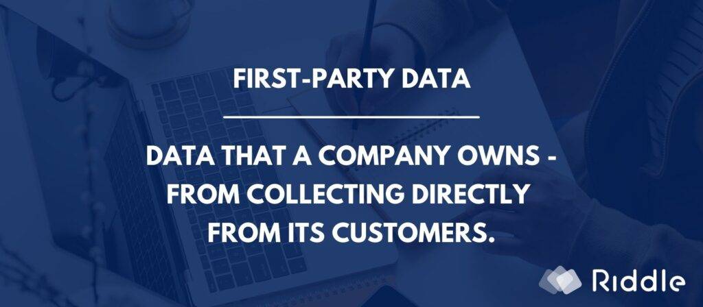 first-party data - definition