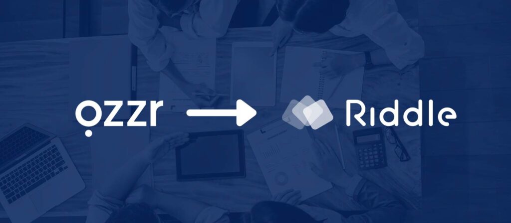 qzzr joins Riddle.com