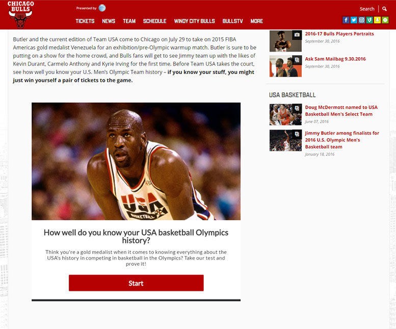 Chicago Bulls Quiz