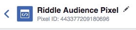locating the facebook pixel ID