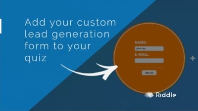 custom lead generation form