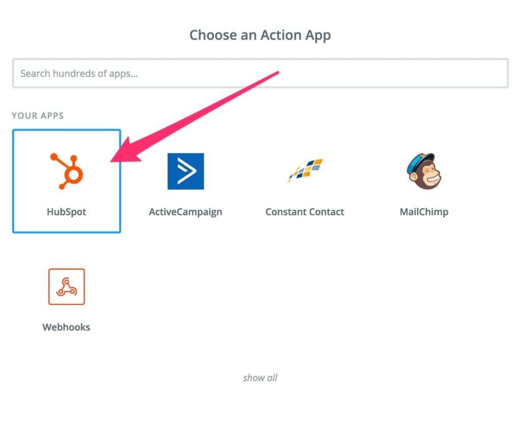 pick hubspot hubspot lead generation
