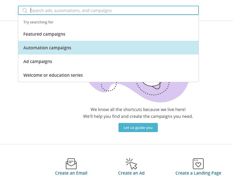 start-automation-campaign quiz email automation