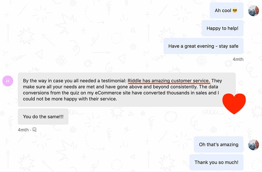 riddle customer support helena hailu