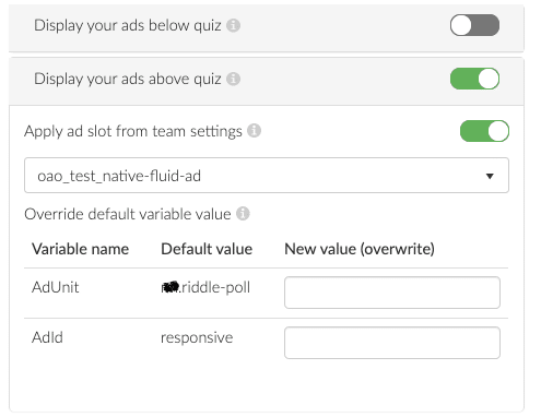 Monetize quizzes with in-quiz ads * Riddle Blog