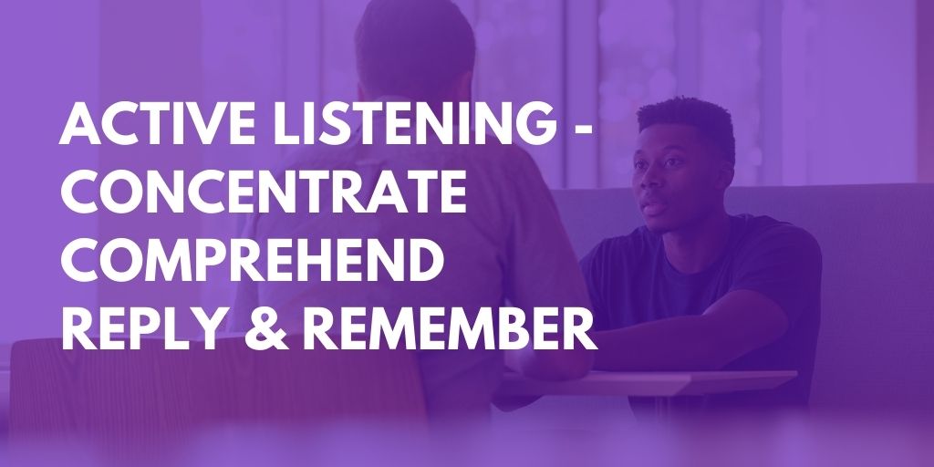Active listening through creating a quiz