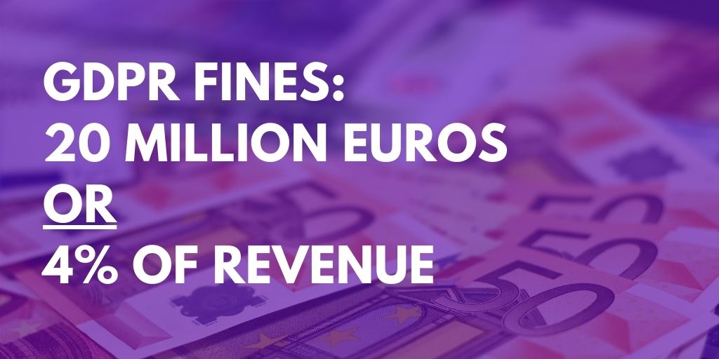 gdpr for small business - fines
