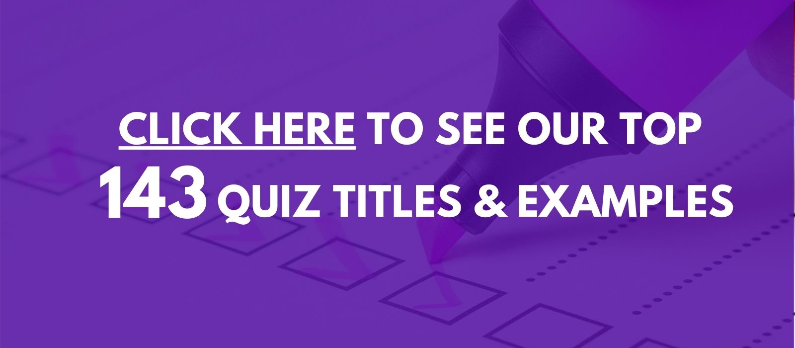 143 online quiz examples