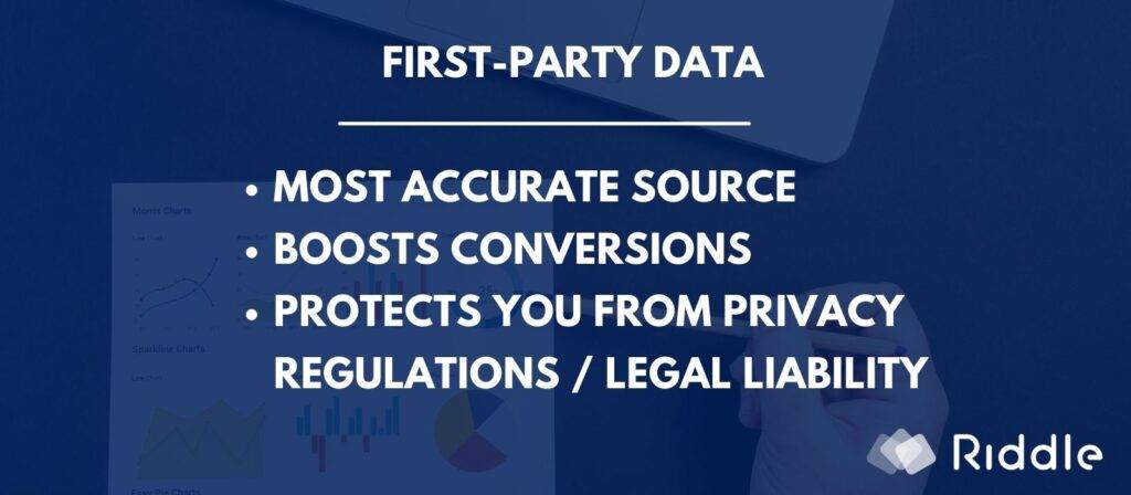 first-party data - advantages
