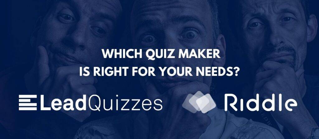 Riddle quizmaker is the best alternative to Leadquizzes