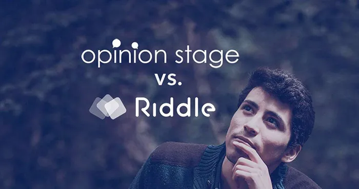Riddle quizmaker is the best alternative to opinion stage