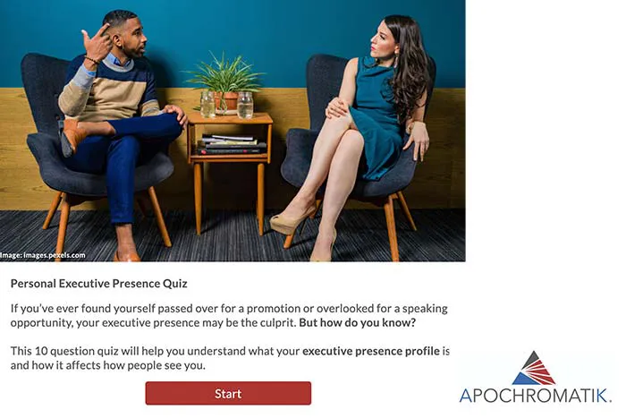 Riddle personality quiz from Apochomatik