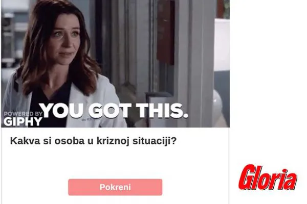 Riddle quiz from Gloria.hr