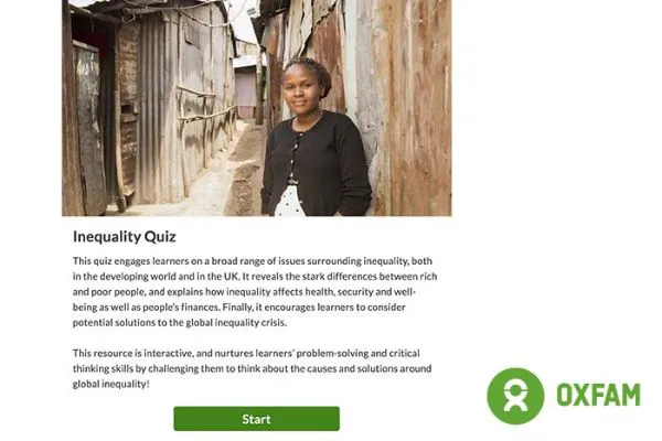 leadership quiz with case study Riddle quiz from Oxfam