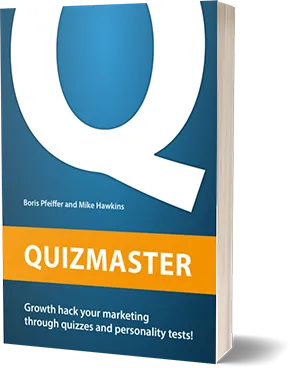 Riddle.com quizmaker e-book: Quizmaster - Growth hack your marketing through quizzes and personality tests