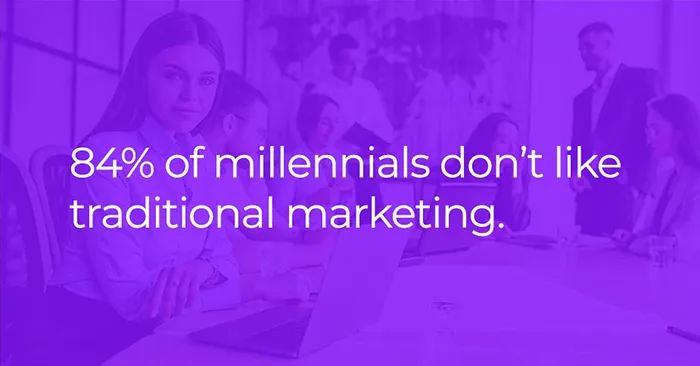 Millenials don't like traditional marketing - Use quiz marketing with Riddle instead