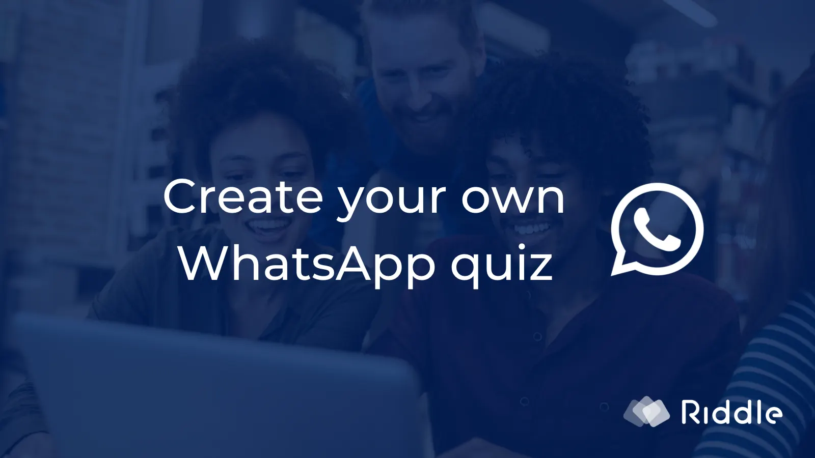 Create your own WhatsApp quiz with Riddle's quiz maker
