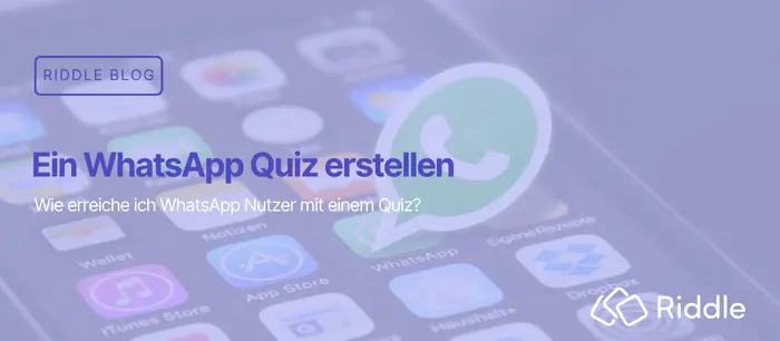 Wie man ein Whatsapp Quiz erstellt.