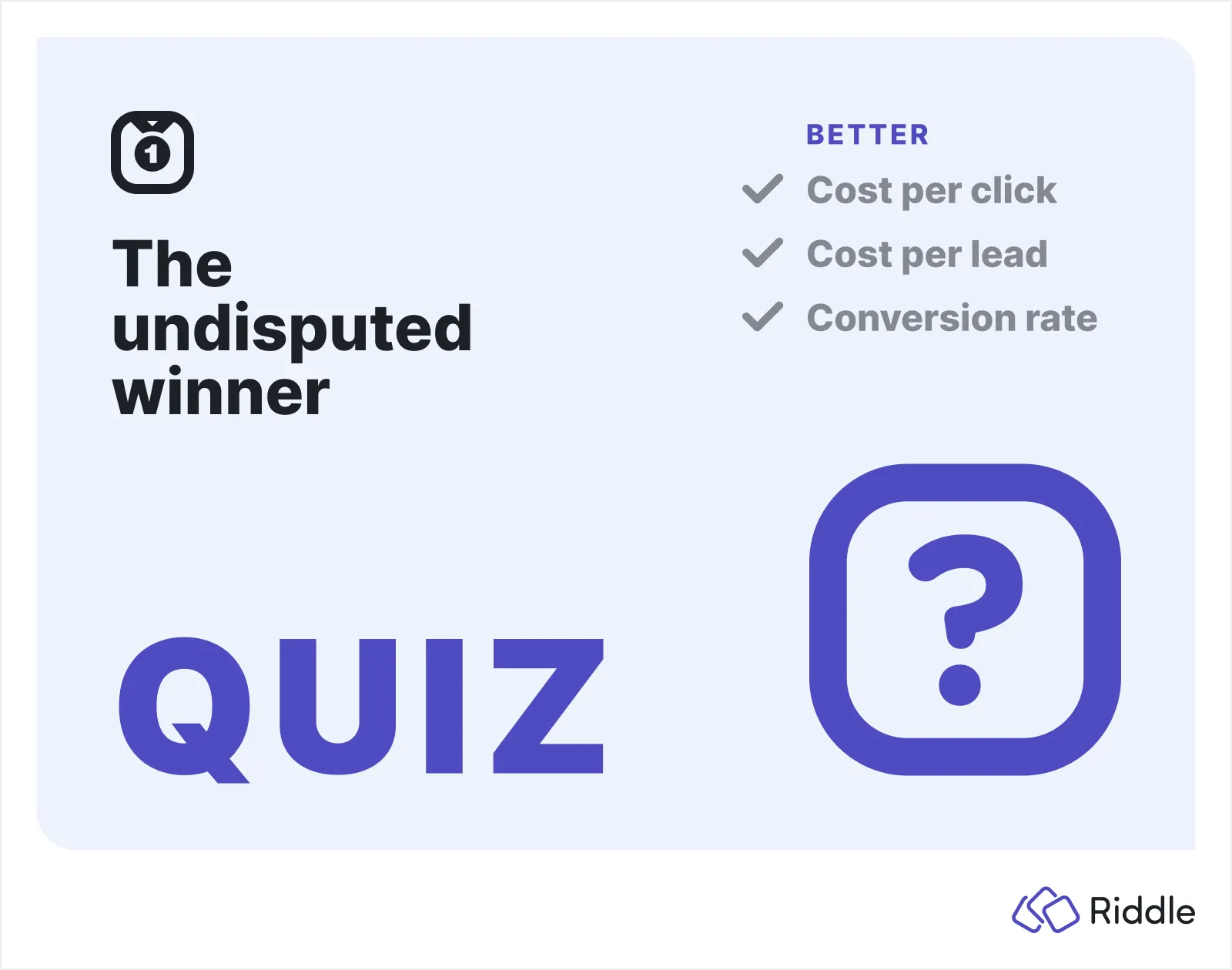 Lab Experiment Pop-up vs. Quiz - the winner