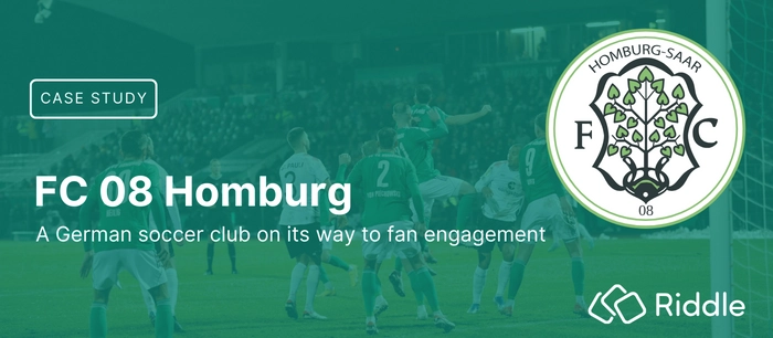 FC 08 Homburg - using riddle.com for fan engagement