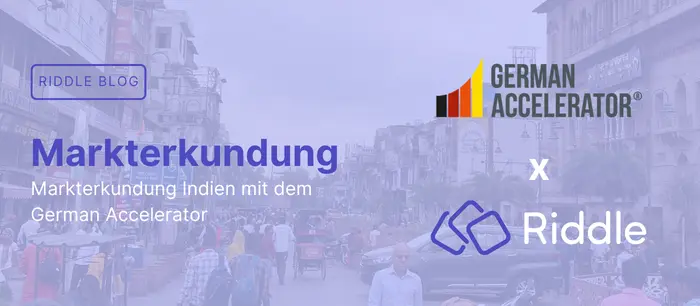 Markterkundung Indien mit dem German Accelerator