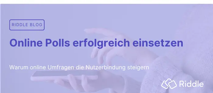 Online Umfragen erfolgreich einsetzen