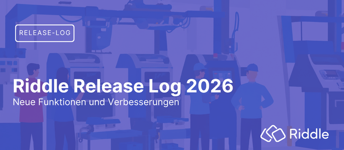 Riddle Release Log - neue Funktionen und Verbesserungen