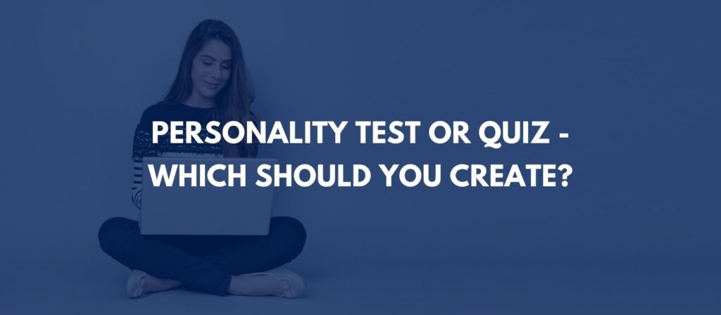quiz or personality test