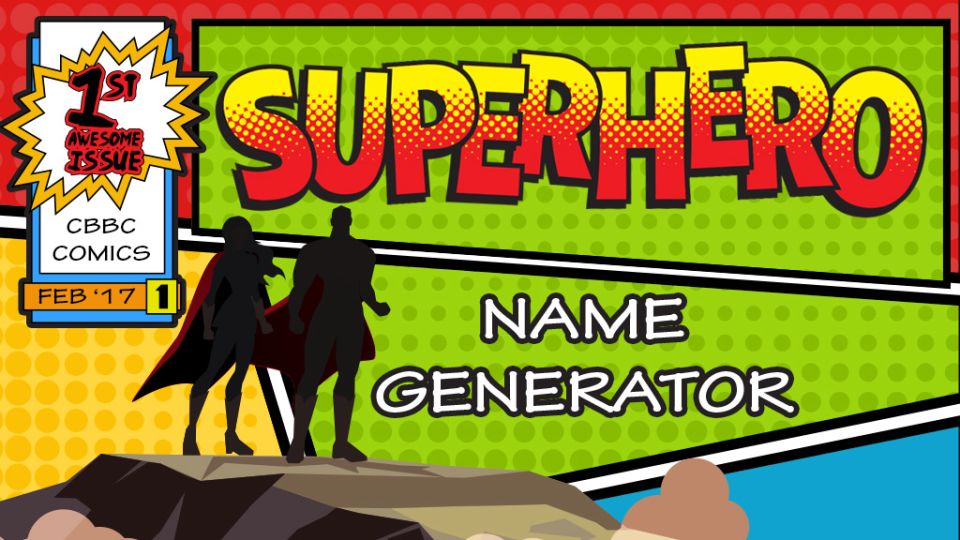 Superhero name generator - CBBC - BBC